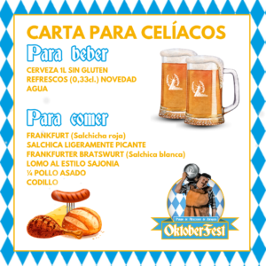 CARTA OKTOBERFEST CELIACOS