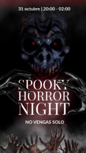 SPOOKY HORROR NIGHT HALLOWEEN ZARAGOZA