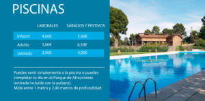 TARIFAS PISCINA 2024